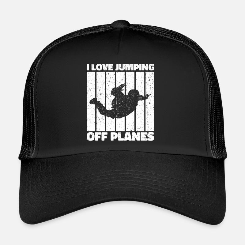 Fallschirmspringen Leidenschaft Design. Perfektes Adrenalin-Geschenk Trucker Cap