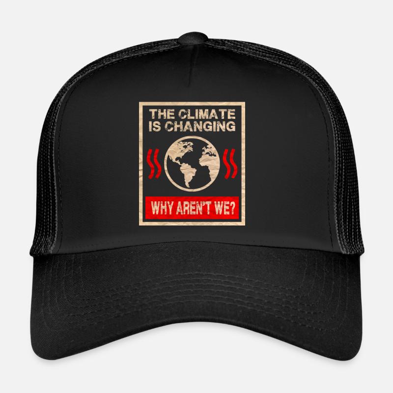Climate change Trucker Cap