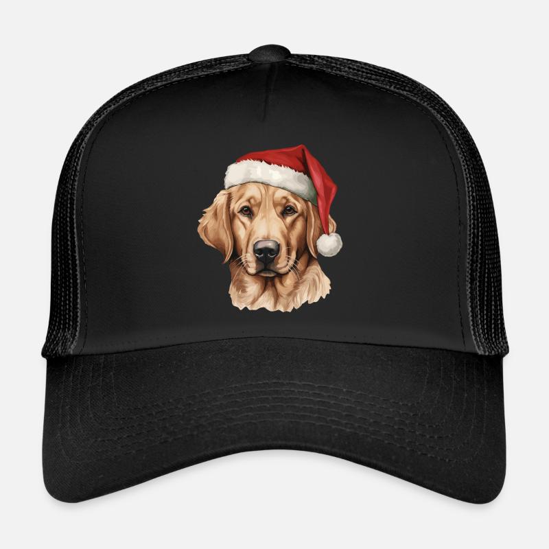 Labrador Merry Christmas Trucker Cap