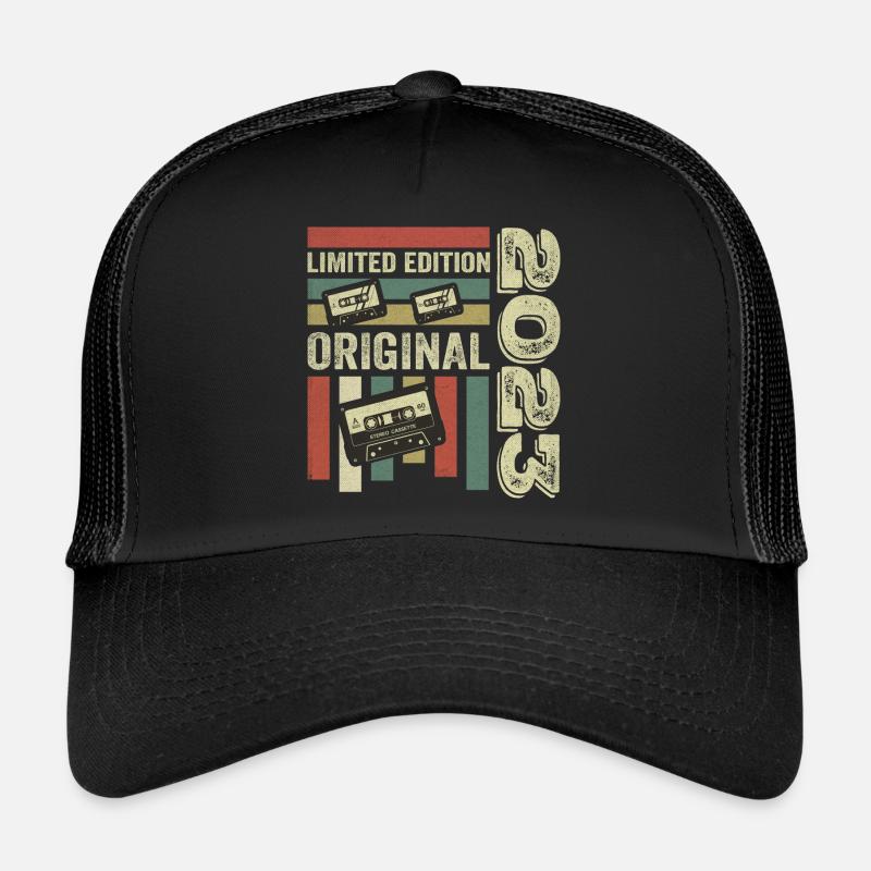 Millésime 2023 - Citation d’anniversaire rétro 2023 Casquette trucker 
