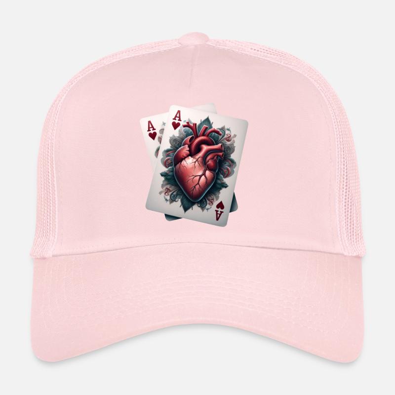 As de cœur Casquette trucker