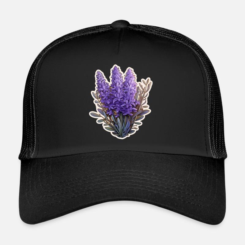 Lavande Casquette trucker 