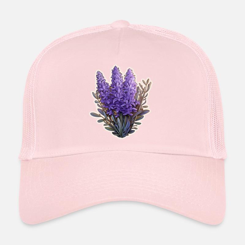 Lavande Casquette trucker 