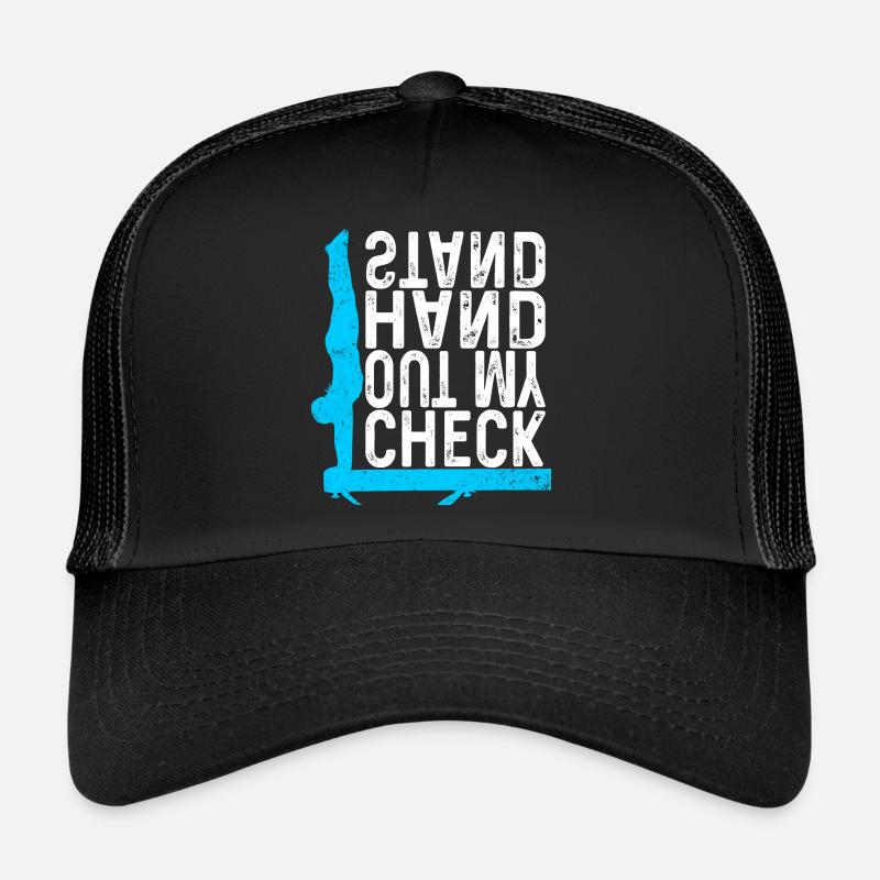 Gymnaste Jetez un coup d’œil à mon support sur les mains Casquette trucker 
