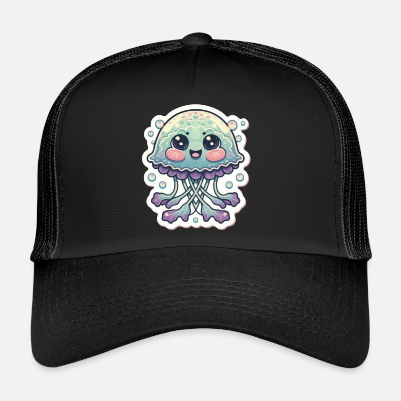 Amoureux des méduses Casquette trucker 