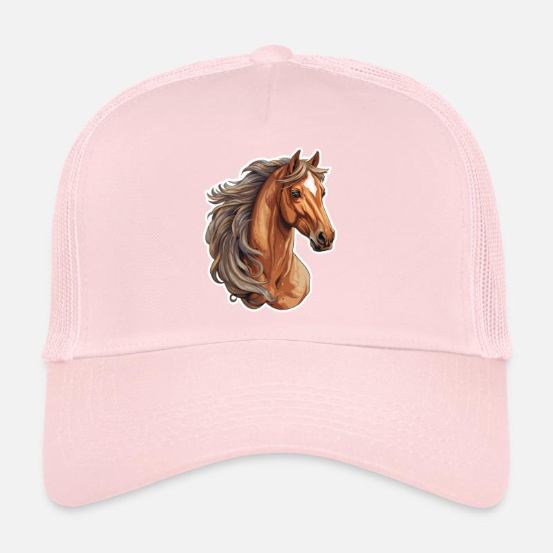 Tête de cheval Casquette trucker 