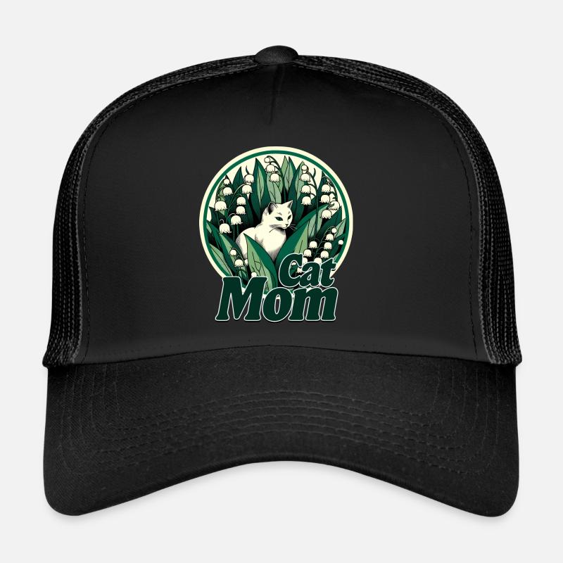 Maman chat Casquette trucker 