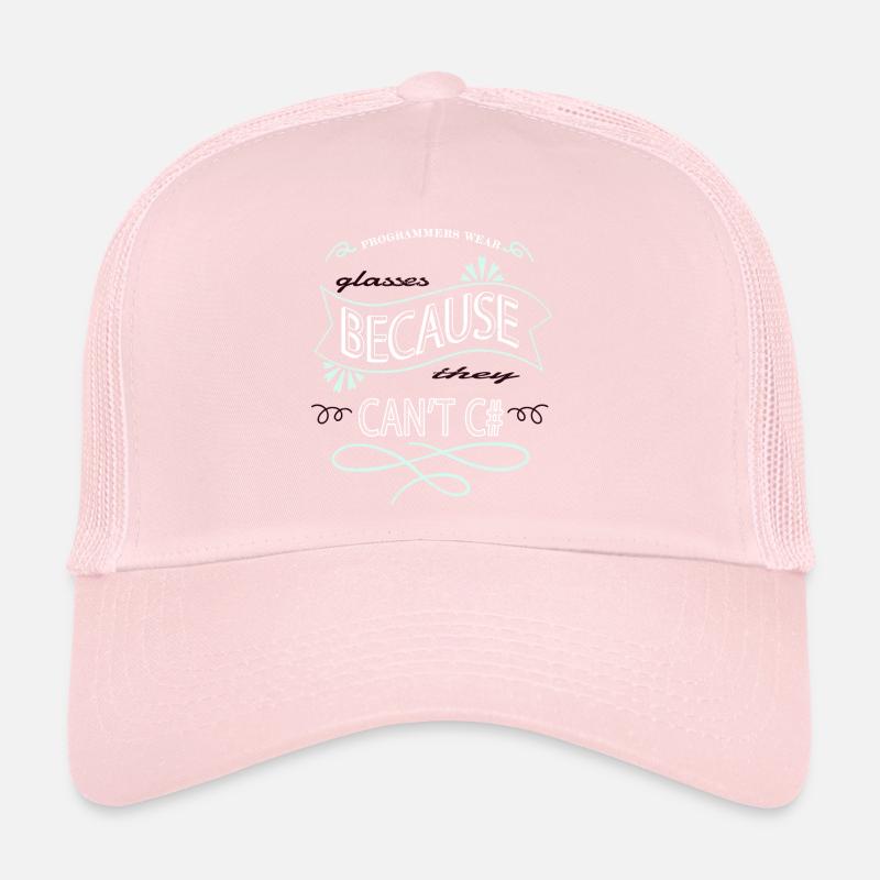 Fun Computer Language Trucker Cap