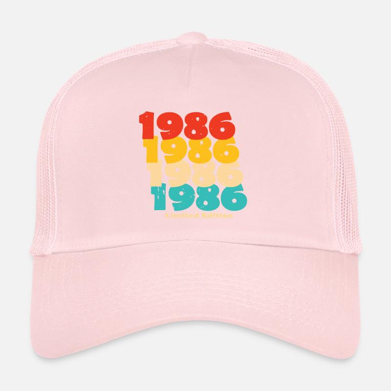 1986 : Edition Limitée - 38e anniversaire Casquette trucker 