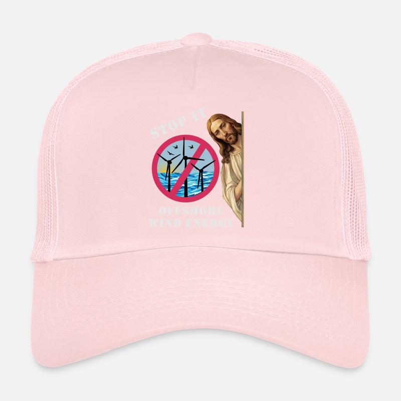 Arrêt de l’énergie éolienne offshore Casquette trucker 