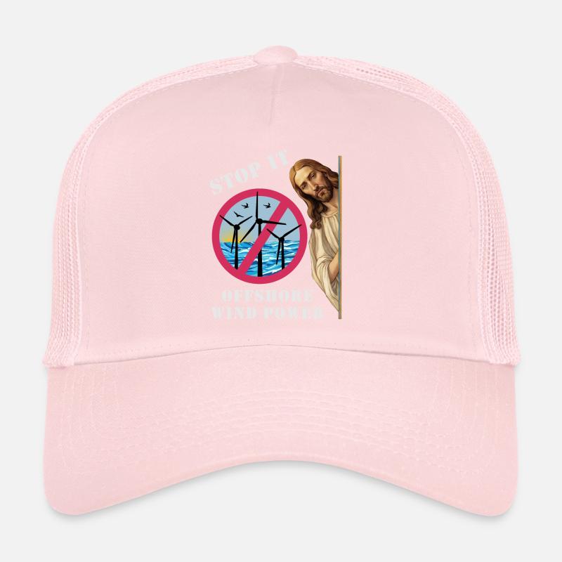 Offshore Wind Power Stop it Trucker Cap