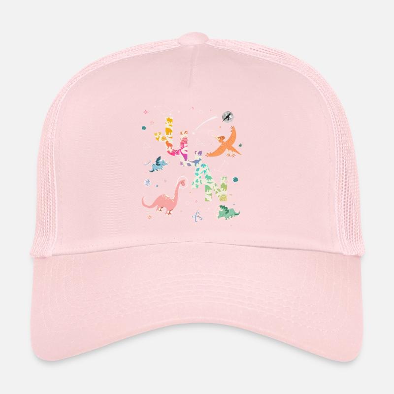 JULIAN - Beautiful boy name with dinosaur Trucker Cap