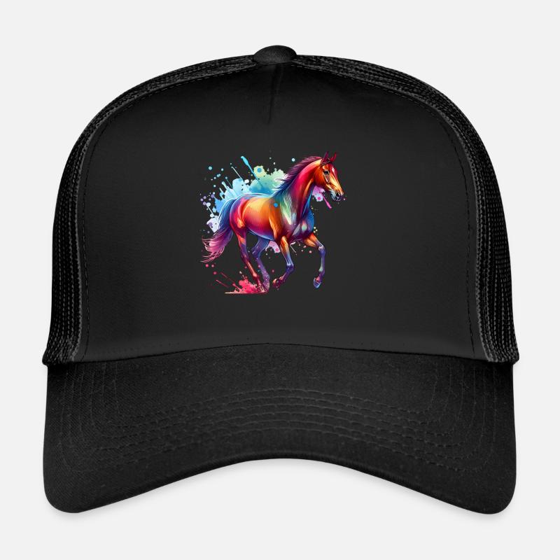 Cheval de trait irlandais cadeau cheval Casquette trucker 