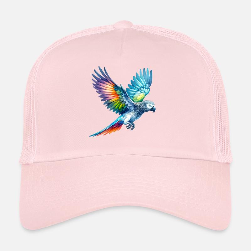 Graupapagei Geschenk Trucker Cap