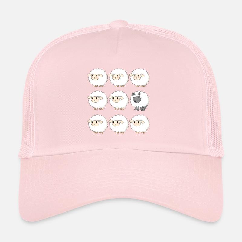 Wolf Among Sheep Funny Trucker Cap