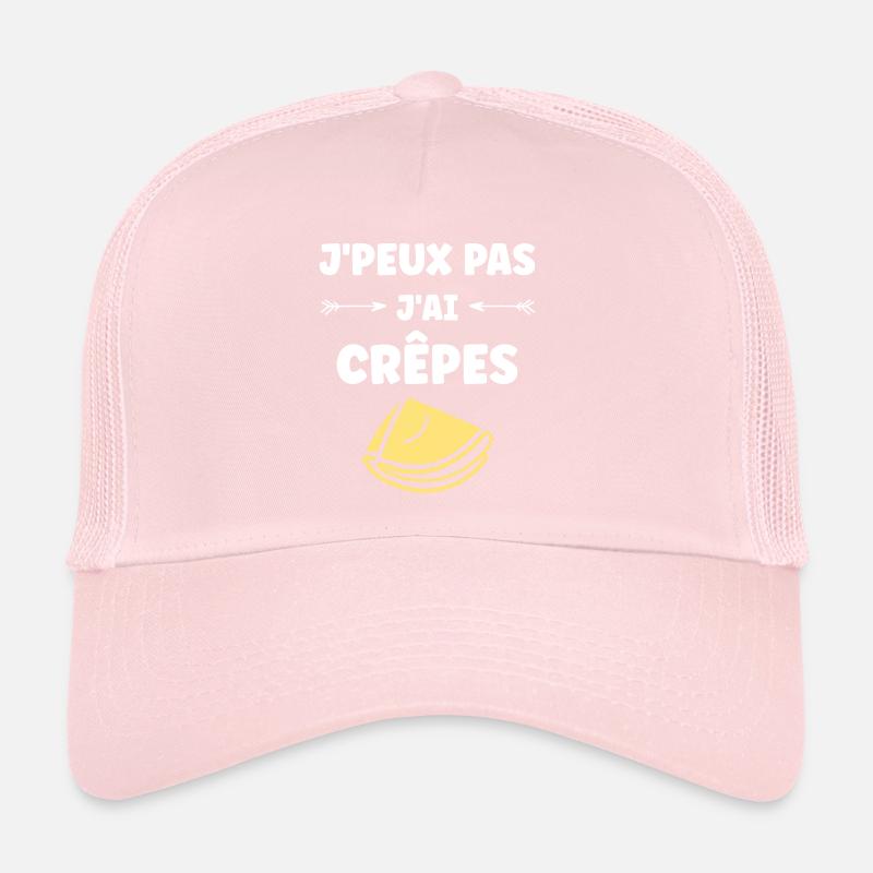 crêpe Casquette trucker 