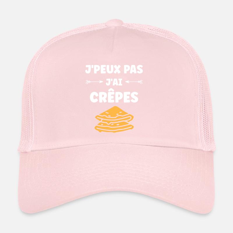 crêpe Casquette trucker 
