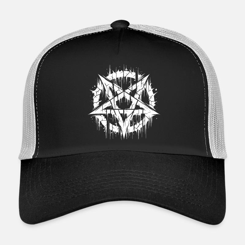 Torn Pentagram Occult Sign Trucker Cap