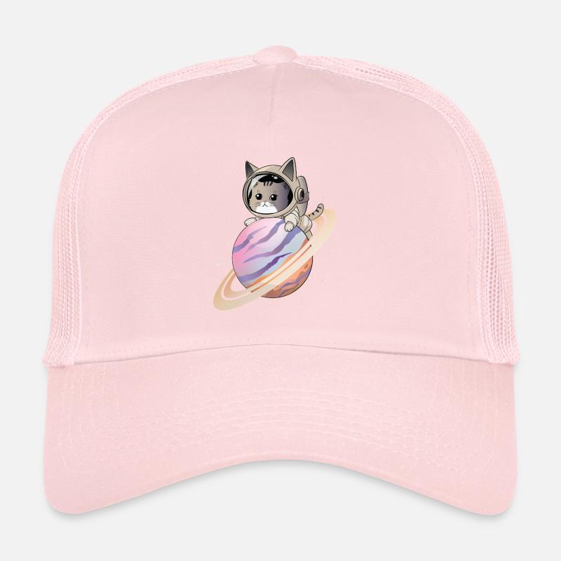 Space Cat Trucker Cap