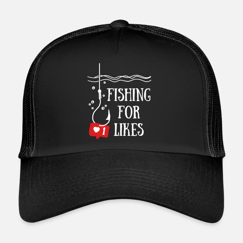 Fishing For Likes - Trucker Cap - black/black