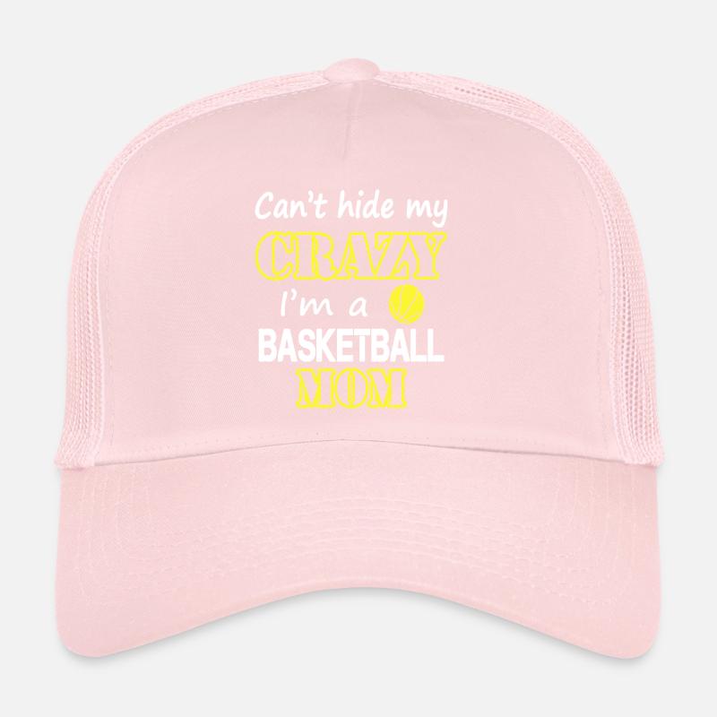 Crazy Basketball Mom Trucker Cap