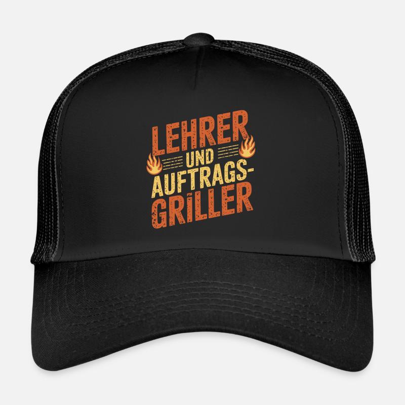 Lehrer und Auftragsgriller Trucker Cap