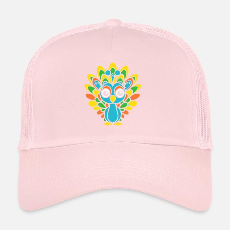 peacock Trucker Cap