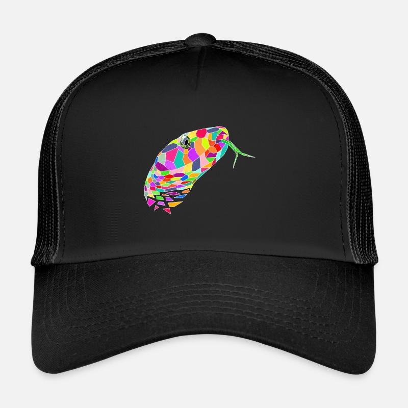 Snake colored Trucker Cap