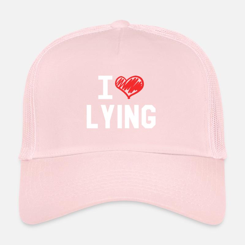 I Love Lying Trucker Cap