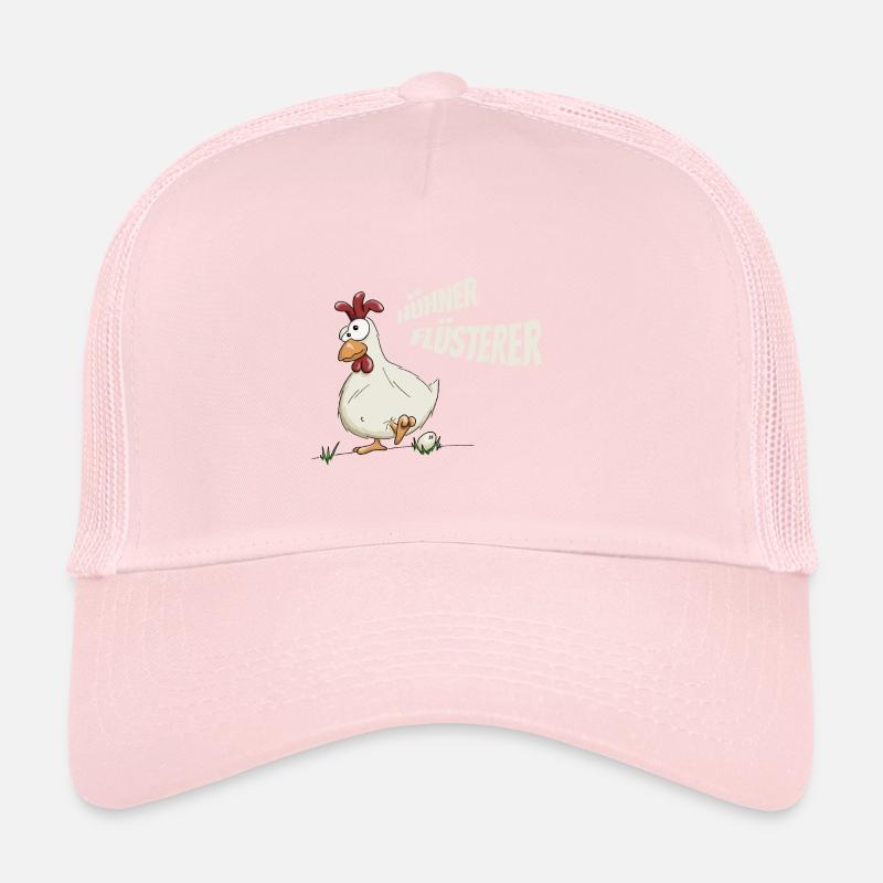 verrücktes Huhn Hühnerflüsterer Bauer Geschenk Trucker Cap