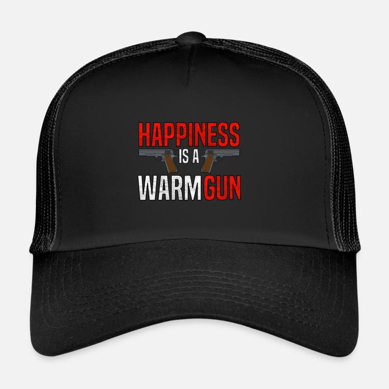 Le bonheur est un pistolet chaud Casquette trucker 