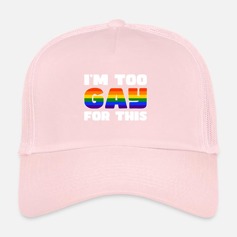 Rainbow Connection Étreinte, Joyeuse Fierté Casquette trucker 