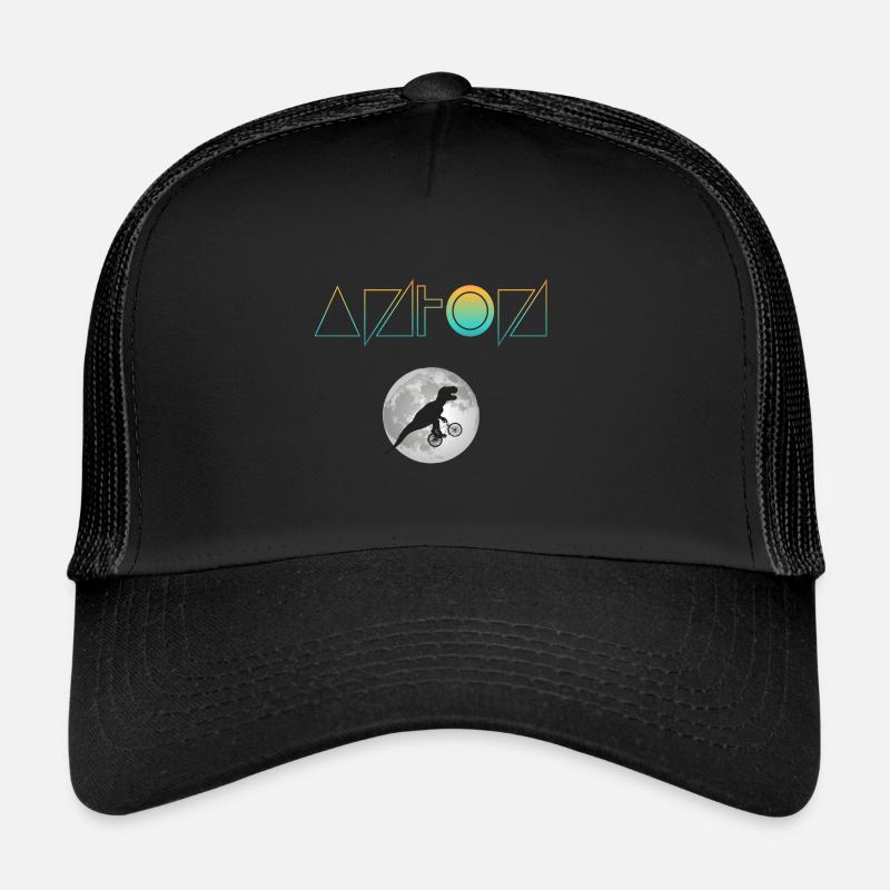 ANTON - Beautiful boy name with dinosaur Trucker Cap