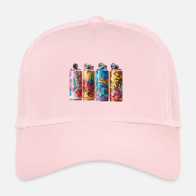BOMBE PEINTURE GRAFFITI STREET ART Casquette trucker 