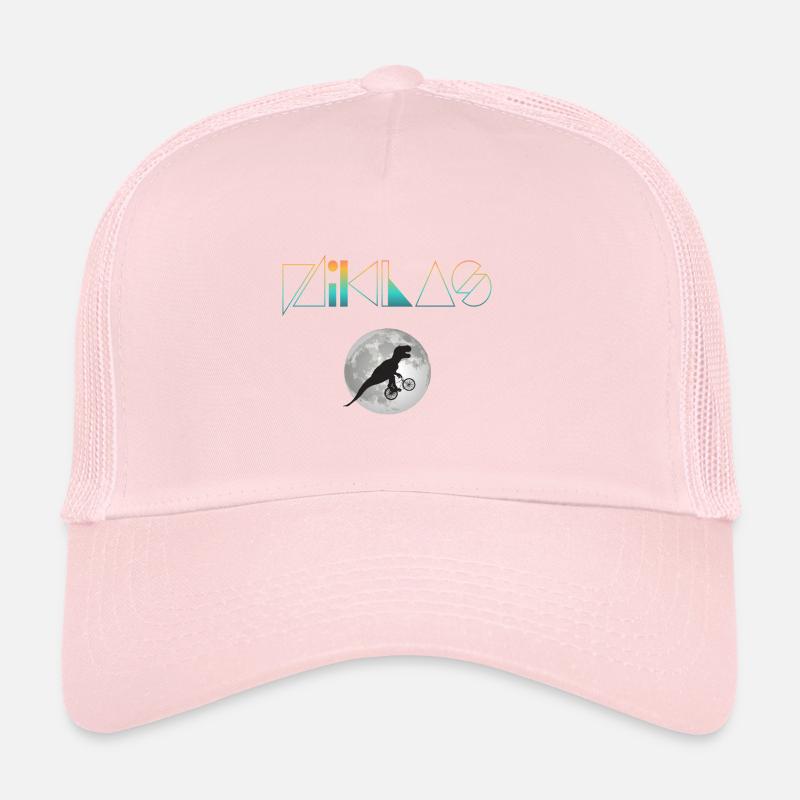 NIKLAS - Beautiful boy name with dinosaur Trucker Cap