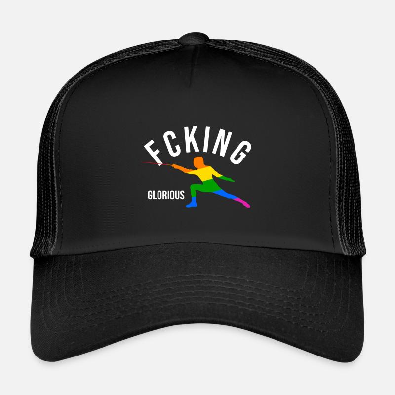 Fcking Glorious Fechter Trucker Cap