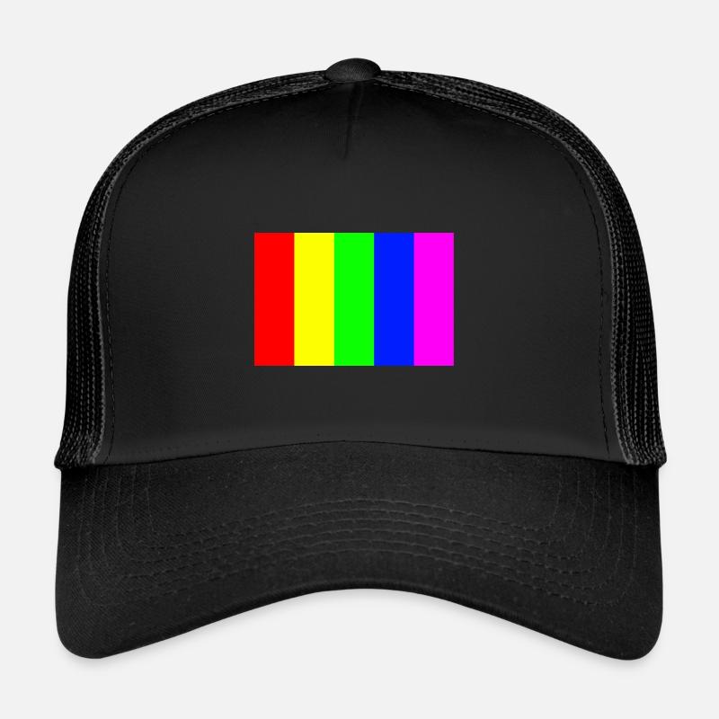 Rainbow Trucker Cap