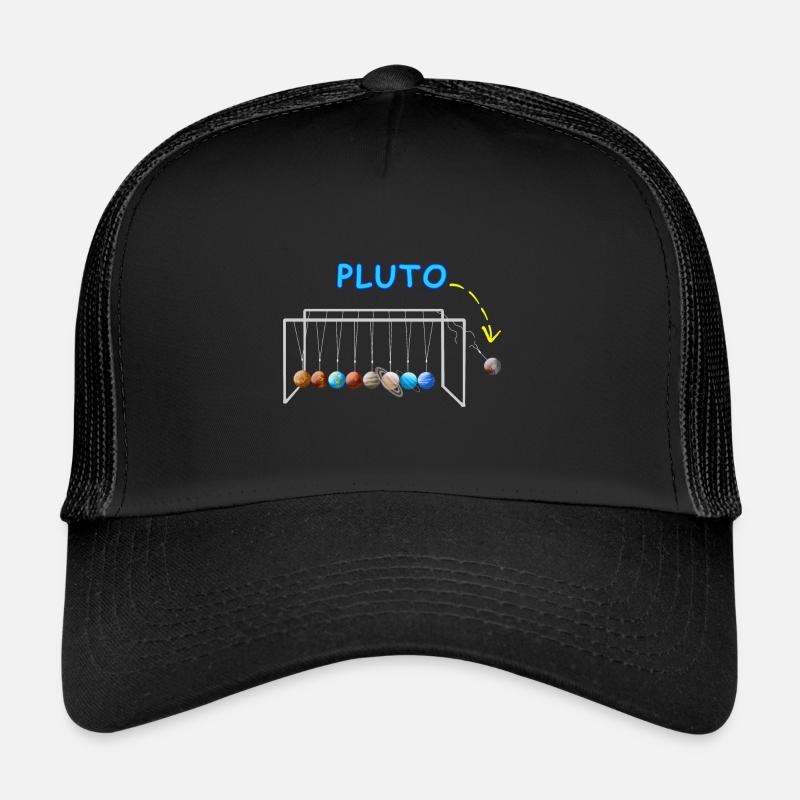 Never Forget Pluto Lustiges Planet Pluto Trucker Cap