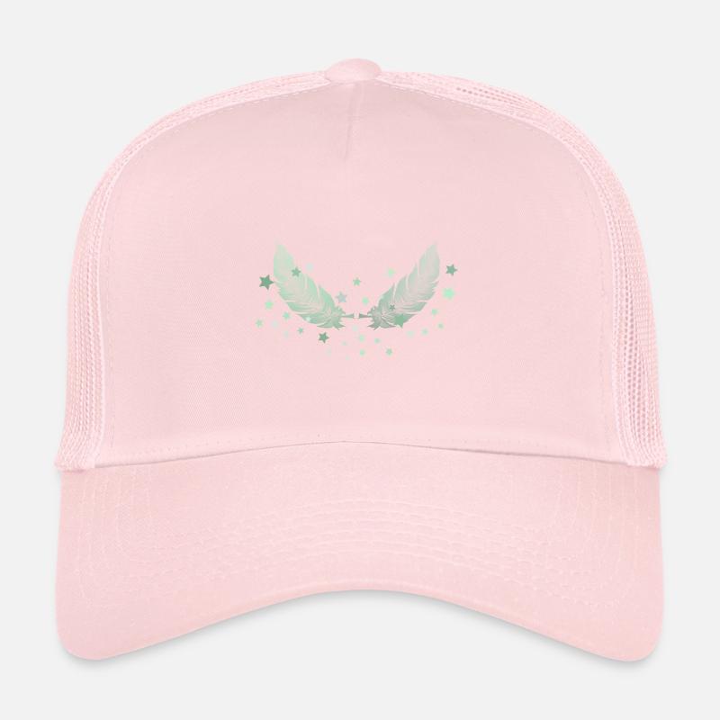 Two feathers Trucker Cap