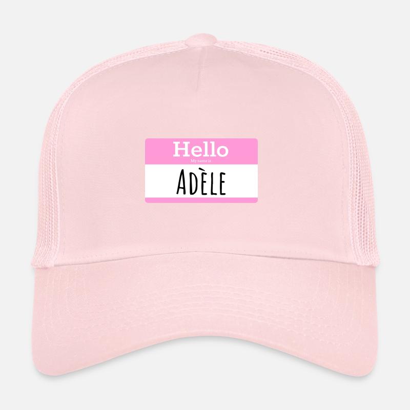 HELLO MY NAME IS ADÈLE Casquette trucker 