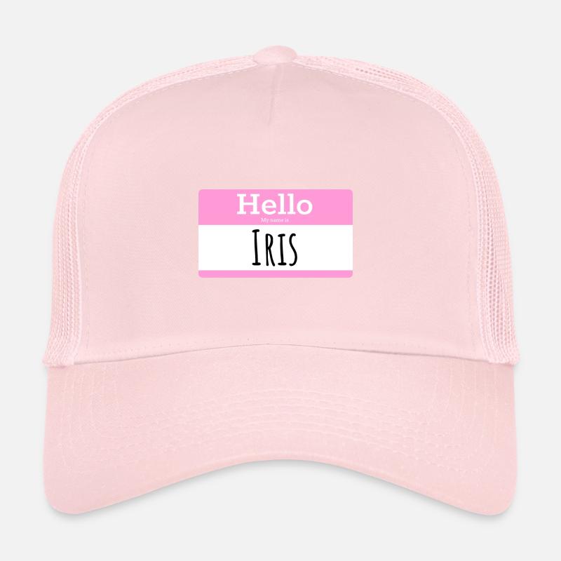 HELLO MY NAME IS IRIS Trucker Cap