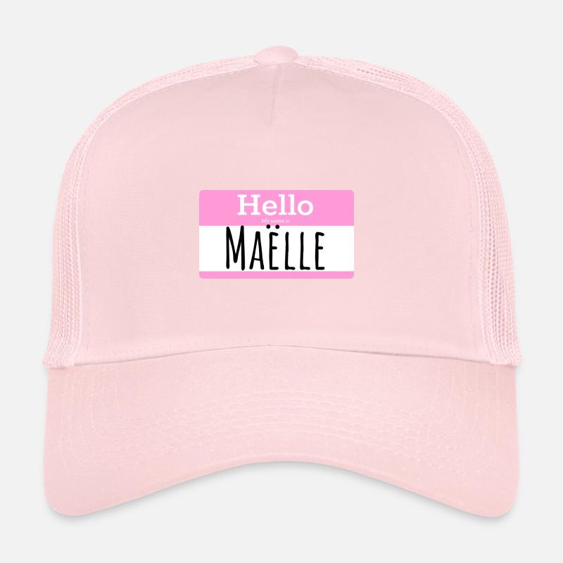 HELLO MY NAME IS MAELLE Trucker Cap