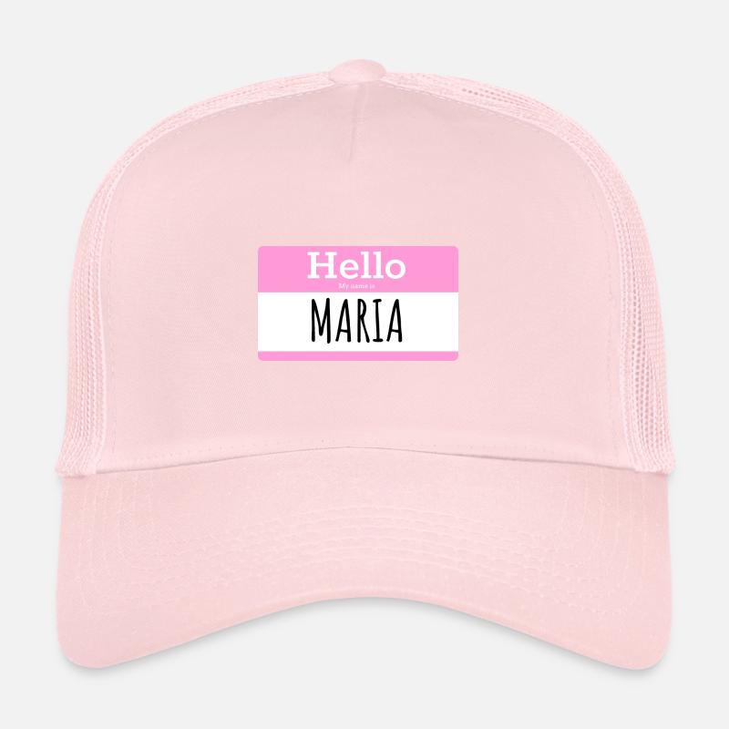 HELLO MY NAME IS MARIA Trucker Cap