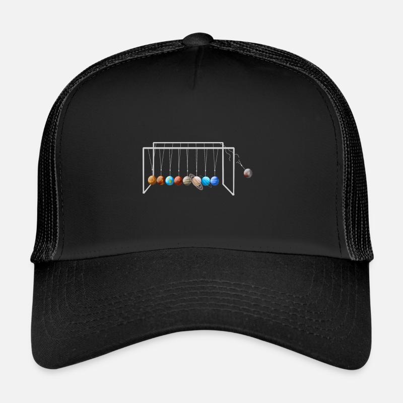 Never Forget Pluto Lustiges Planet Pluto Trucker Cap
