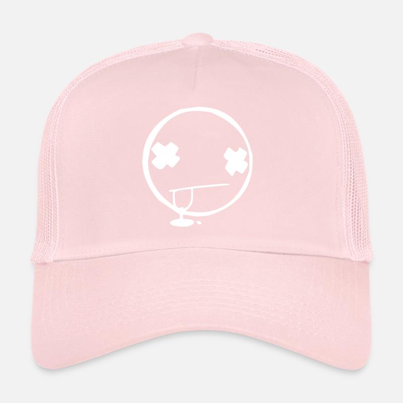 Smiley K.O schwarz Trucker Cap