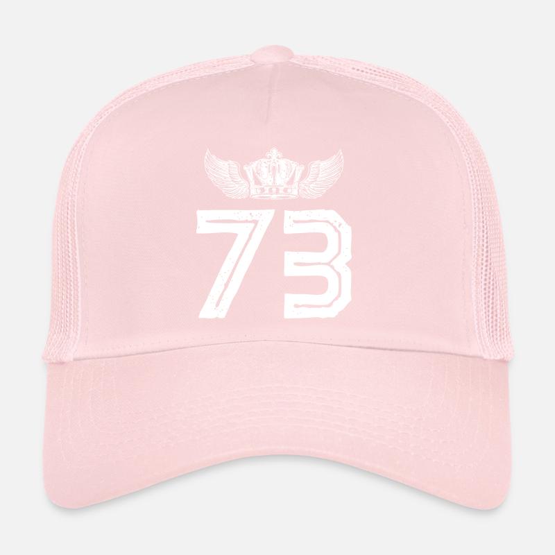 73 Number crown Trucker Cap