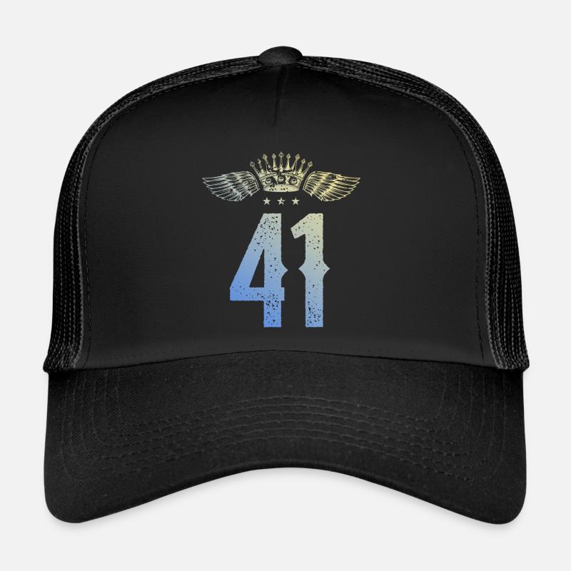 41 Couronne numérique Casquette trucker 