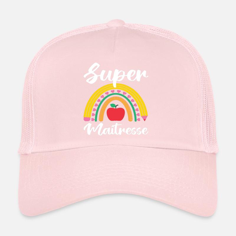 Super maitresse cadeau maîtresse d' école. Casquette trucker 
