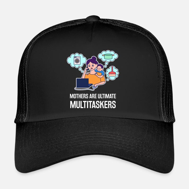 Multitasking design for Mother's Day Trucker Cap