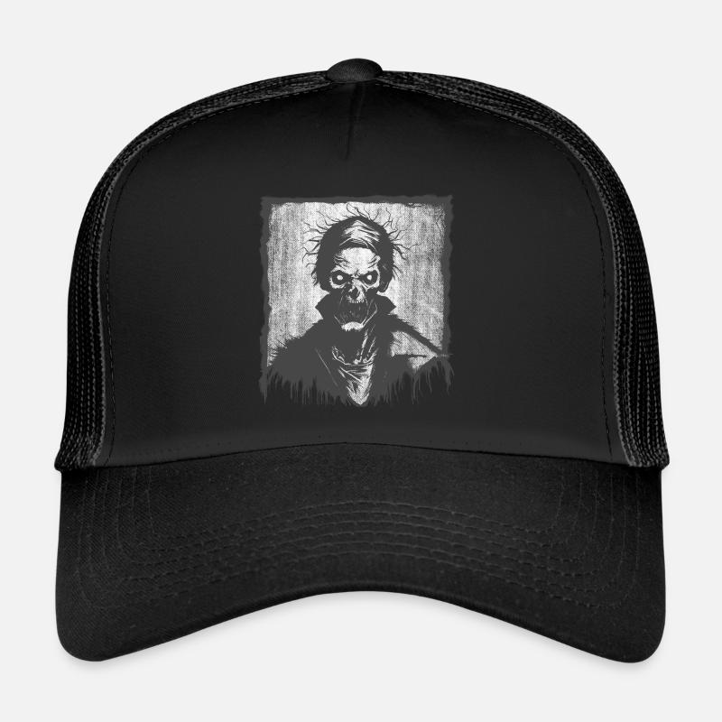 Zombie Evil effrayant Casquette trucker 